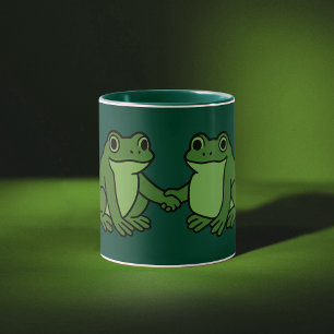 Frogs Together Strong Portland Frog Protest Mug
