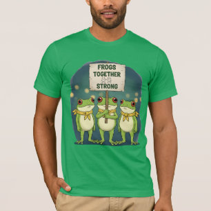 Frogs Together Strong – Portland Unity T-Shirt