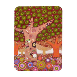 Frogspawn trees 2010 magnet