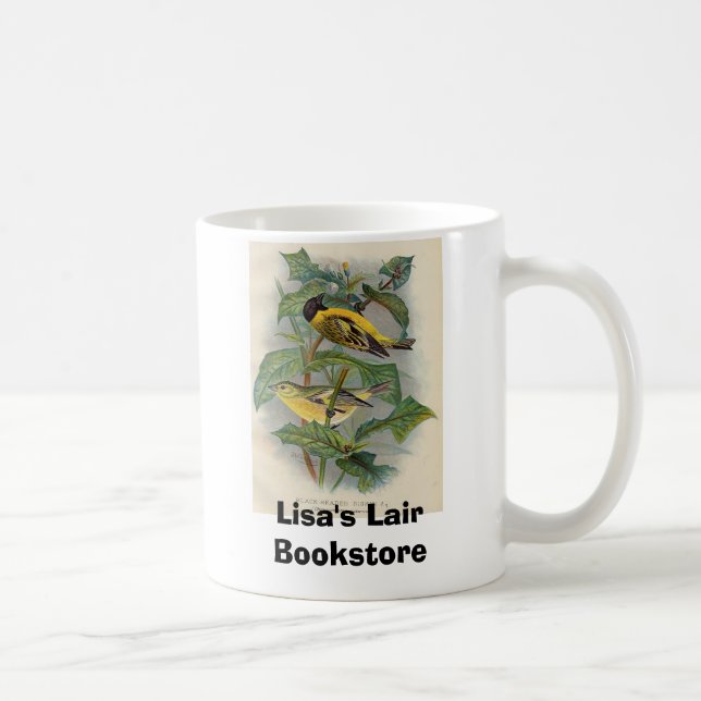 Frohawk - Black-Headed Siskin Coffee Mug (Right)