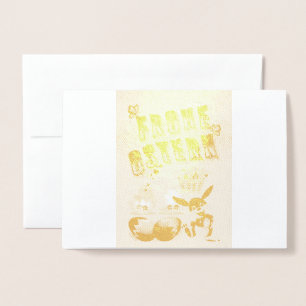 Frohe Ostern Foil Card