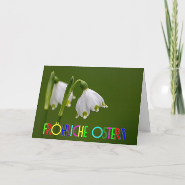 Frohe Ostern für Deine Liebsten! Card (Front)
