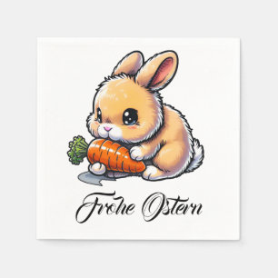 Frohe Ostern Napkin