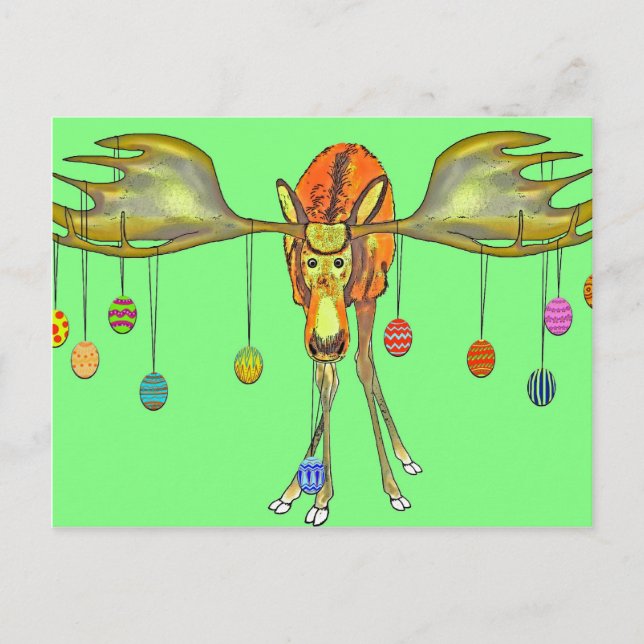 Frohe Ostern Postcard (Front)