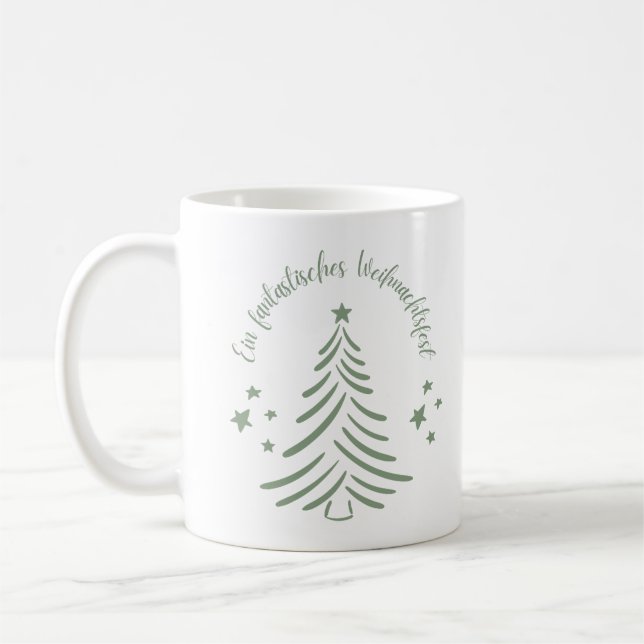 Frohe Weihnachten  Coffee Mug (Left)
