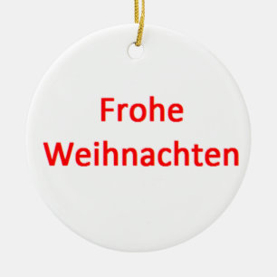 frohe weihnachten coffee mug ceramic tree decoration