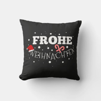 Frohe Weihnachten Cushion