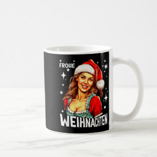 Frohe Weihnachten German Christmas Coffee Mug