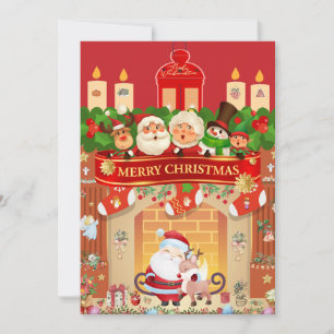 Frohe Weihnachten Invitation