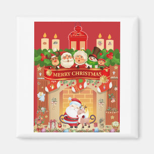 Frohe Weihnachten  Magnet