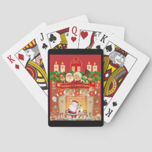 Frohe Weihnachten Playing Cards