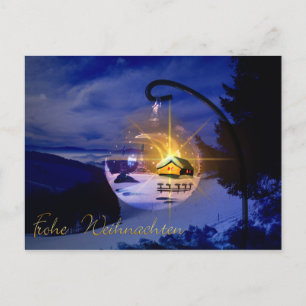 Frohe Weihnachten Postcard