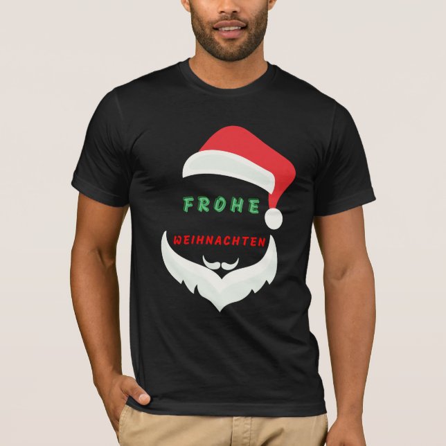 frohe weihnachten  T-Shirt (Front)