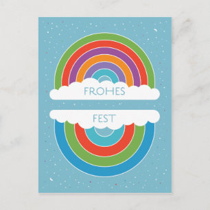 Frohes Fest Postcard
