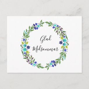 Fröhlicher Mittsommer Postcard