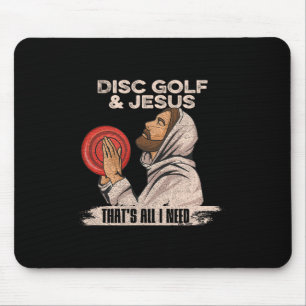 Frolf Quote For A Disc Golf Coach Mouse Pad