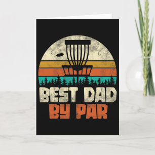 Frolf Sportler Papa Father's Day Gift Retro Men's  Card