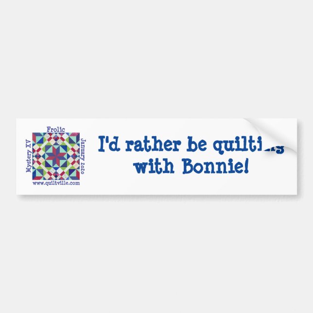 Frolic Bumper sticker (Front)