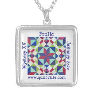 Frolic Charm Silver Plated Necklace
