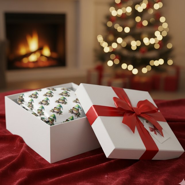 Frolic Christmas Frog  Leggings (Creator Uploaded)