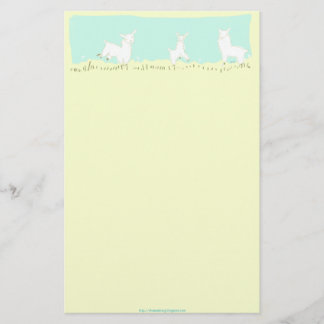 Frolicking Llama Stationery