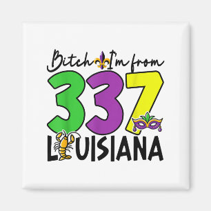 From 337 louisiana mardi gras new orleans carnival magnet