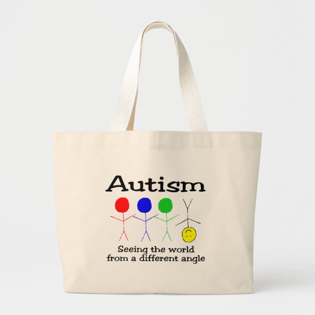 ....From A Different Angle (People) Large Tote Bag (Front)