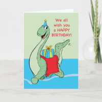 From All Of Us, Boy, Birthday Dinosaur