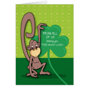 From All Of Us, St. Patrick's Day Monkey