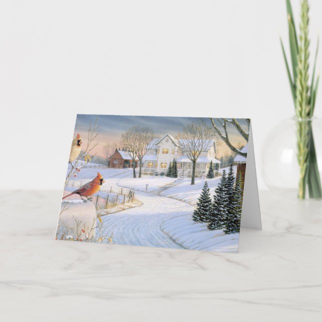 from all the love we're sending your way holiday card (Front)