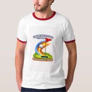 From Backyard to Game Day – Dad’s Always There Gol T-Shirt
