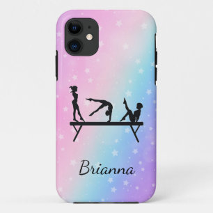 From Beam to Phone Personalised Gymnastics Case-Mate iPhone Case
