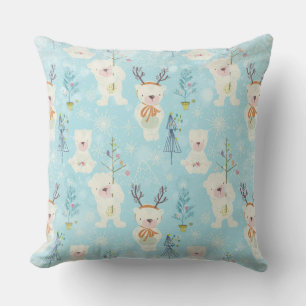 From Bears and Christmas-Xmas Pattern for Kids Cushion