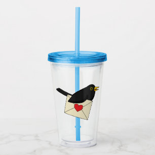 From Blackbird with Love Acrylic Tumbler