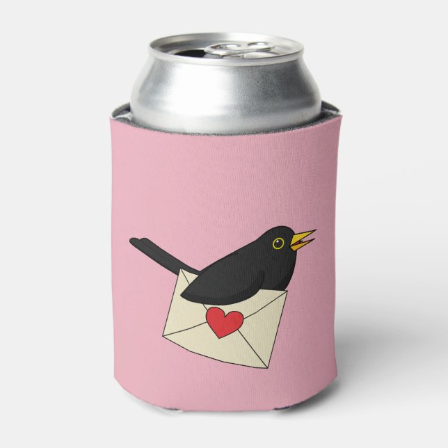 From Blackbird with Love Can Cooler (Can Front)
