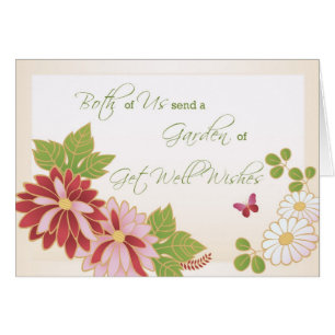 From Both of Us Get Well Wishes, Flowers