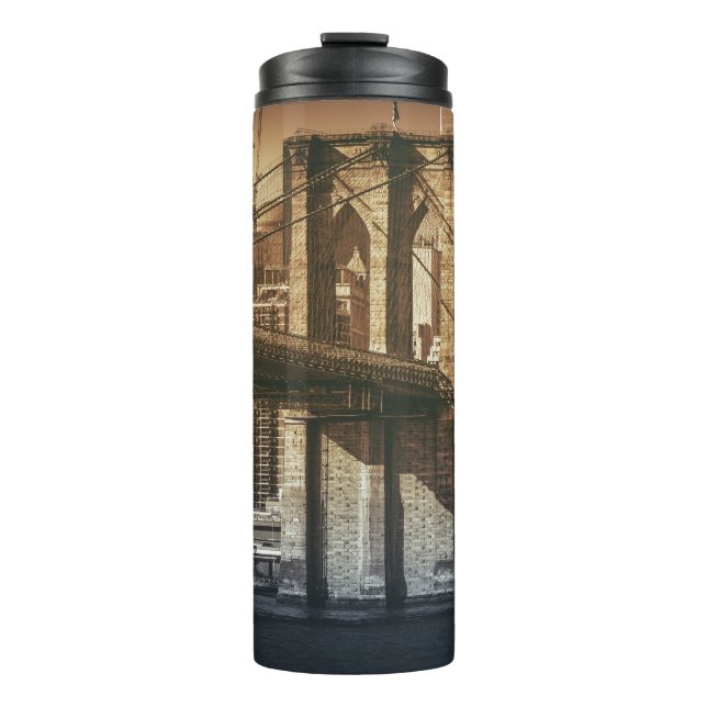 "From Brooklyn to Manhattan" custom name tumbler (Front)