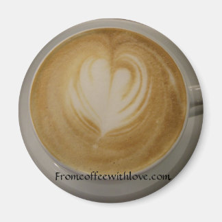From Coffee With Love Magnet  - Customised