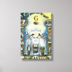 From Darkness to Light Canvas Print