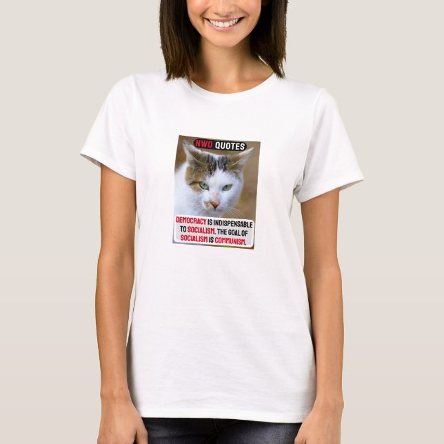 From Democracy To Communism  (light) T-Shirt (Front)