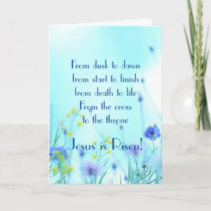“From Dusk to Dawn” Easter Note Card