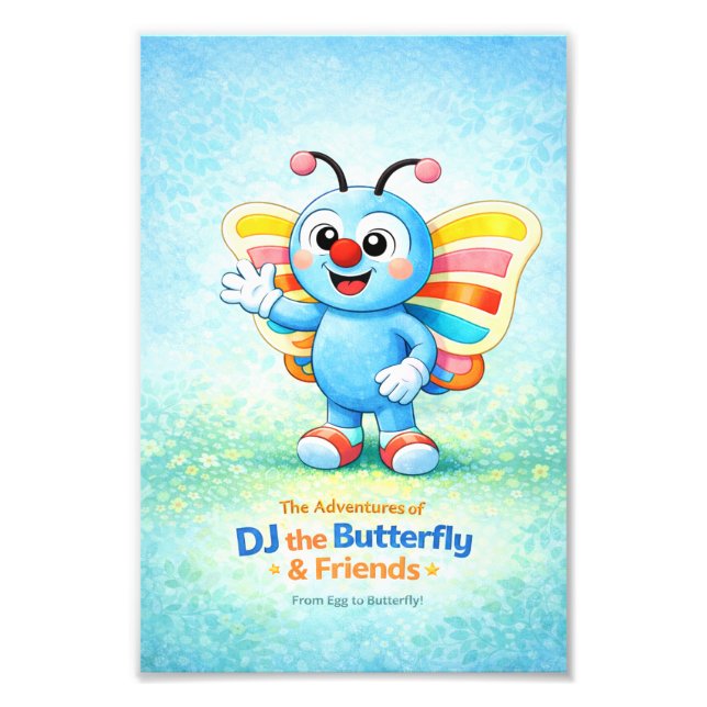 From Egg to Butterfly Poster (Front)