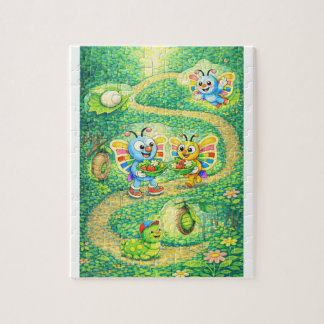 From Egg to Butterfly Puzzle