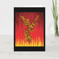 From Fire And Flames Phoenix Bird