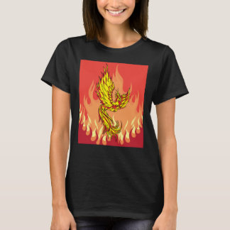 From Fire And Flames Phoenix Bird T-Shirt