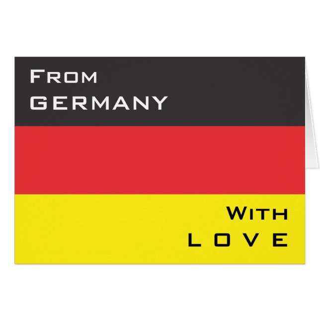 From Germany With Love (Front Horizontal)