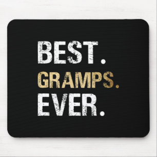 From Granddaughter Grandson Best Gramps Ever Mouse Pad