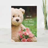 From Group, Get Well Bearable, Teddy Bear Flowers