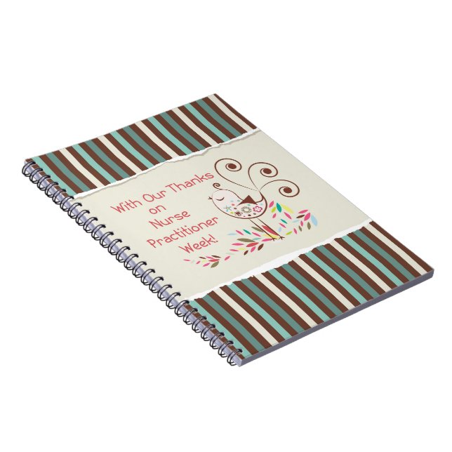From Group, Happy Nurse Practitioner Week Notebook (Right Side)