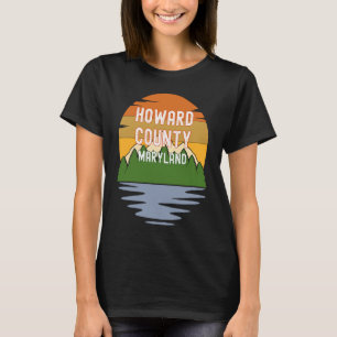 From Howard County Maryland Vintage Sunset T-Shirt